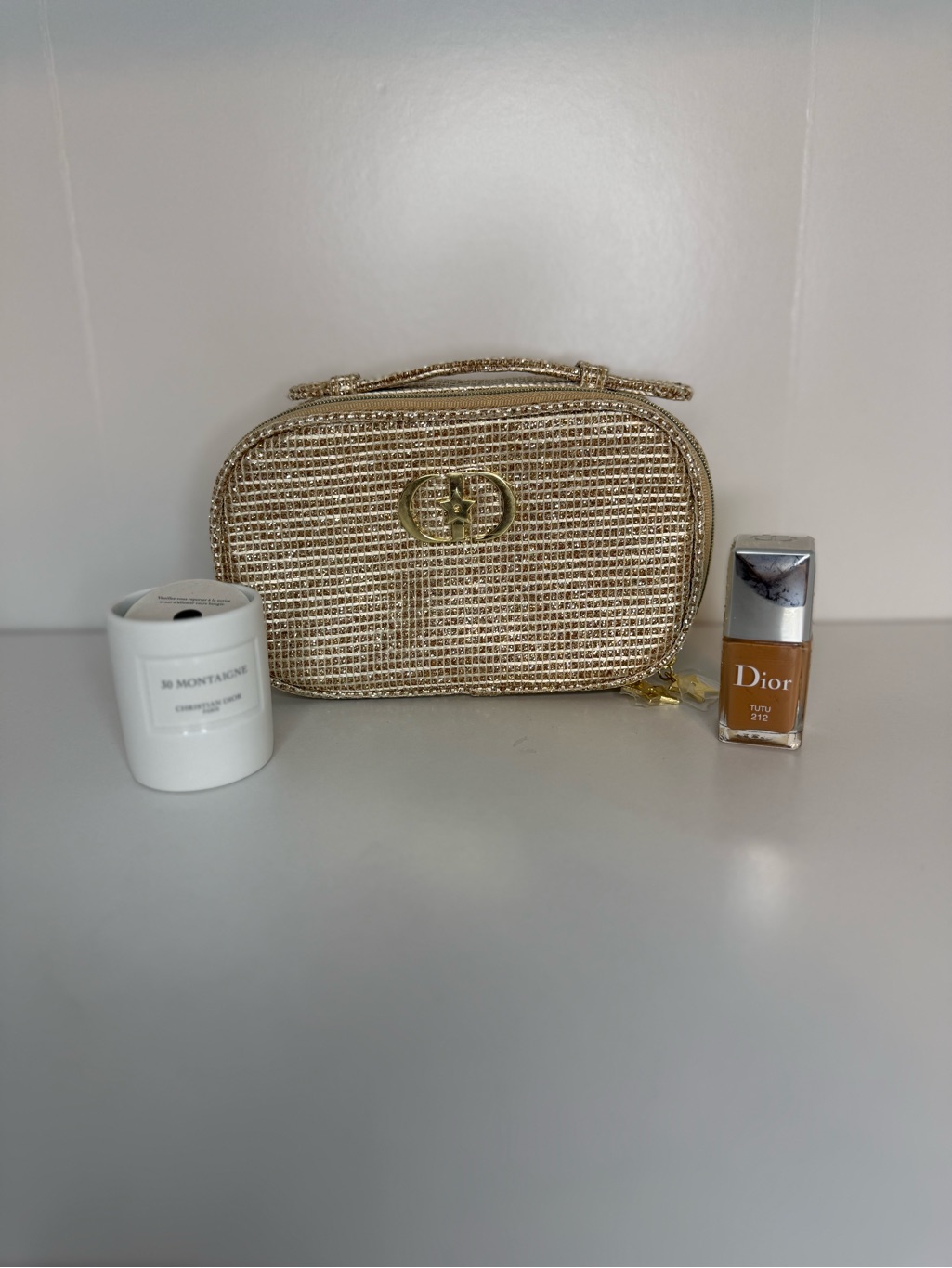 Dior Bundle Dior Candle Dior Nail Polish Dior Makeup Bag